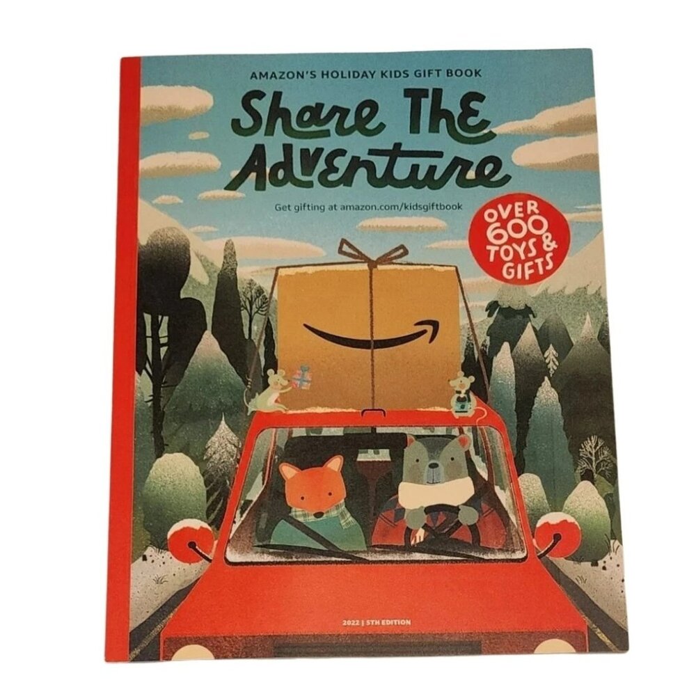 Amazon Holiday Kids Gift Book - Share the Adventure Catalog - Christmas 2022